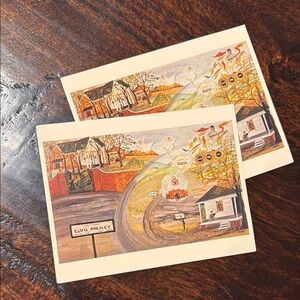 Vintage Elvis Presley Postcards